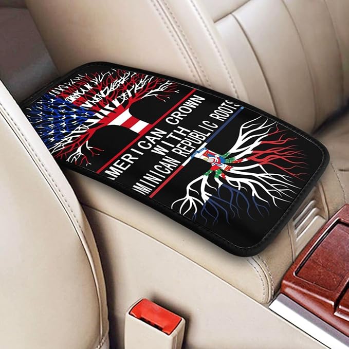 DARLEKS Car Armrest Cushion Auto Center Console Cover Pad Car Handrail Box Universal Decoration Mat