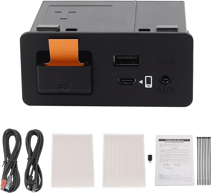 Dasbecan TK78-66-9U0C Type-C Mazda Apple Carplay Android Auto Retrofit Kit Compatible with Mazda 2 3 6 CX3 CX5 CX9 MX5 2014-2020 Adapter Interface Port 00008FZ34 MZD Connect System Upgraded P2.1