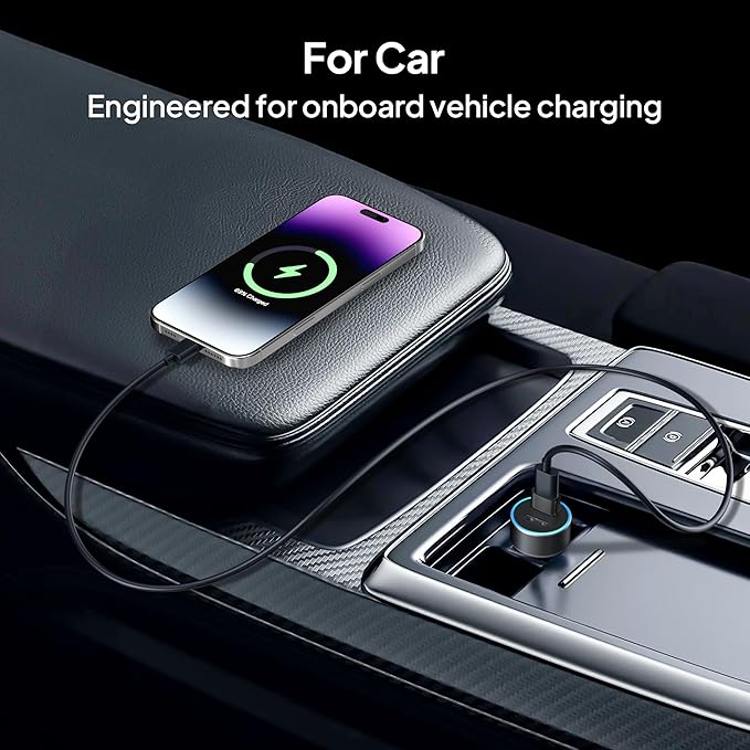 Basesailor for iPhone 17 Air Car Adapter 3Pack,USB to USB C Charger Converter,Type C Female to A Male for New Apple 17e 16e 15 Pro Max Plus,iWatch 11,Airpods 4/Pro 3,iPad mini 7,Samsung Galaxy S26 A55