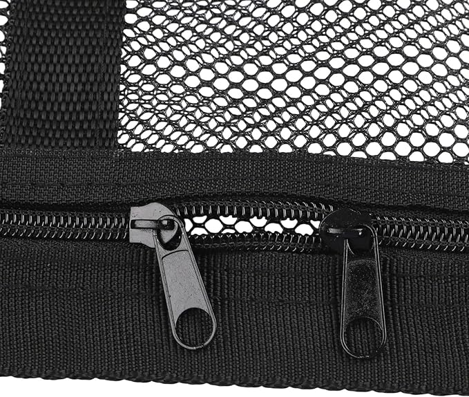 Large Capacity Car Ceiling Mesh Roof Storage Bag Breathable Luggage Net For SUVs Vans Trucks And Cars (90x65cm)
