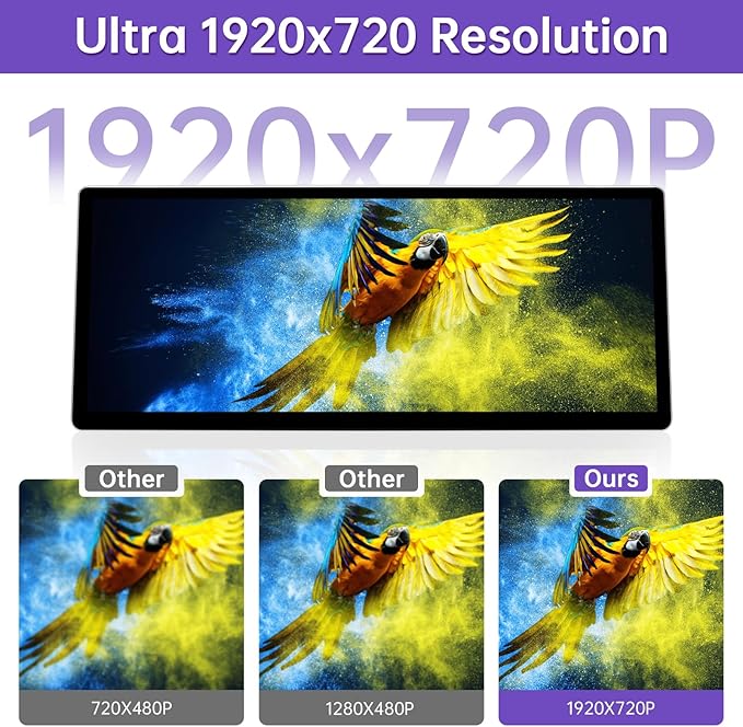 NINETOM 2026 Upgraded 12.3" Ultra-Narrow Touchscreen Wireless CarPlay Android Auto Receiver Compatible with BMW 3/4 Series F30/F31/F32/F33/F34/F36 (2017–2019), for EVO System