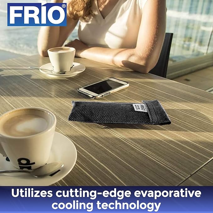 FRIO Cooling Wallet - Insulin Cooler for 45+ Hours of Stress Free On The Go - Black - Individual