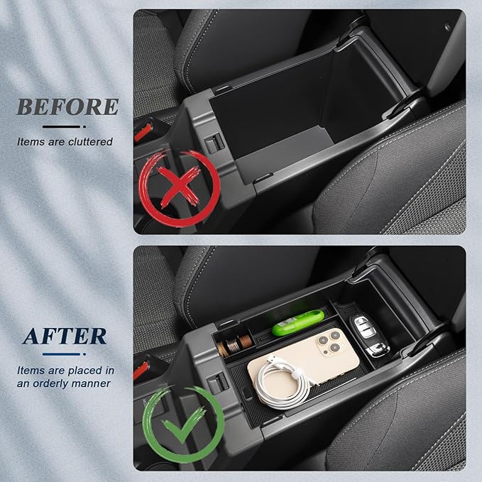 BIBIBO for 2024-2026 Subaru Crosstrek Center Console Organizer 2023 2024+ Subaru Crosstrek& 2024+ Subaru Impreza Console Tray 2023 Crosstrek Insert Glove Pallet Organizer Crosstrek/Impreza Coin Box