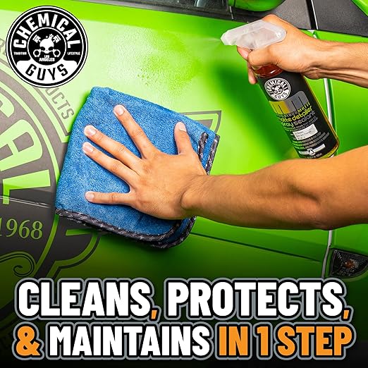 Chemical Guys Meticulous Matte Finish Detailer and Spray Sealant – Quick Detailer Spray for Satin and Matte Surfaces – Safe for Vinyl Wraps on Cars, Trucks & SUVs, 16 oz