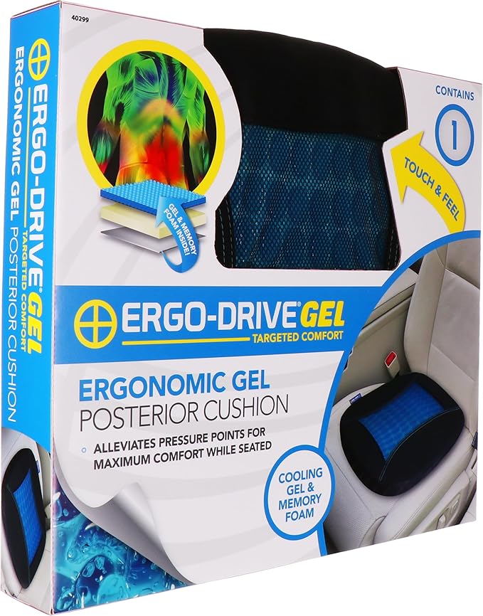 ERGO DRIVE 40299 Gel Posterior Cushion