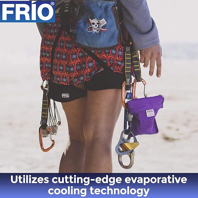FRIO Cooling Wallet - Insulin Cooler for 45+ Hours of Stress Free On The Go - Purple - XL