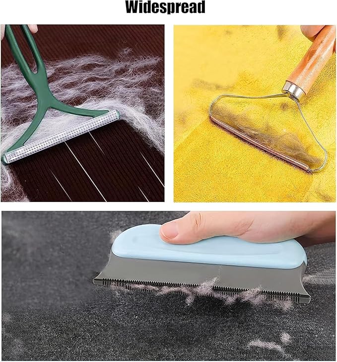 5 Pack Pet Hair Remover, Portable Dog Cat Hair Remover, Lint Remover, Reusable Pet Hair Removal Tool, Lint Shaver Cleaner Pro, Carpet Scraper for Couch Furniture, Blanket, Clothing, Carpet, Rugs