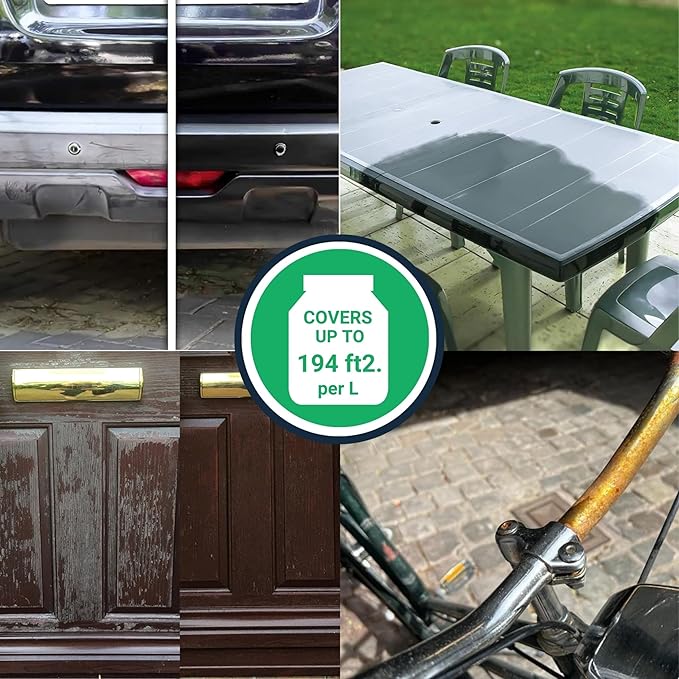OWATROL Polytrol Plastic Restorer for Cars 17 Oz, Color Restorer, Car Bumpers, Chrome, Penetrating Oil for Multipurpose, Metals to Restore Faded Plastic and Surfaces