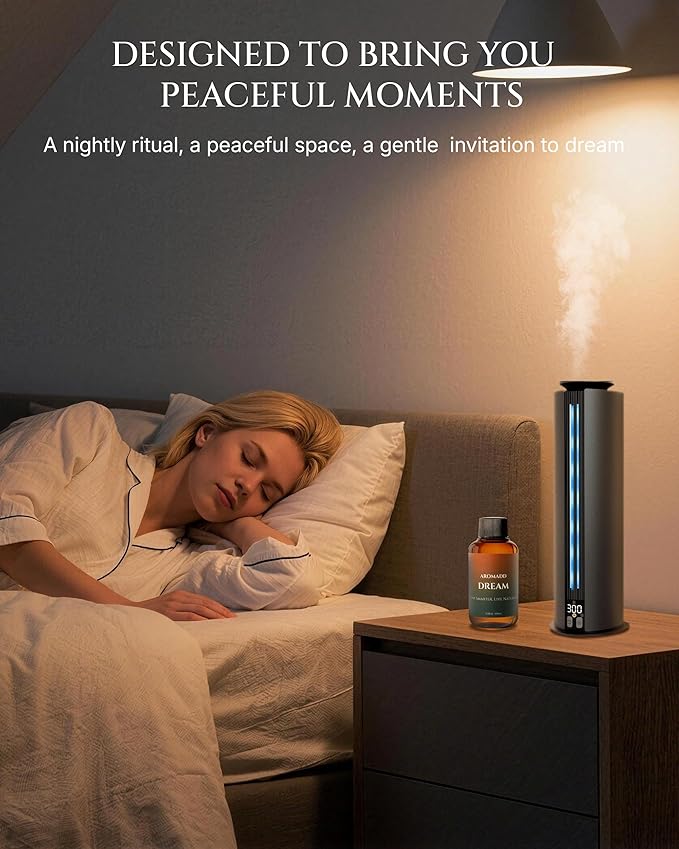 AROMADD Dream Diffuser Oil Inspired by Luxury Hotel Scent 3.38 Fl Oz (100ml), Aroma Diffuser & Hotel Fragrance Diffuser Oil, Essential Oil Diffuser for Aromatherapy, Long-Lasting