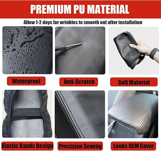 Center Console Cover for Toyota Corolla Cross 2022-2025 2026 - Premium Armrest Lid Protector Easy Installation, No Tools Required for Toyota Corolla Cross 2022 2023 2024 2025 2026
