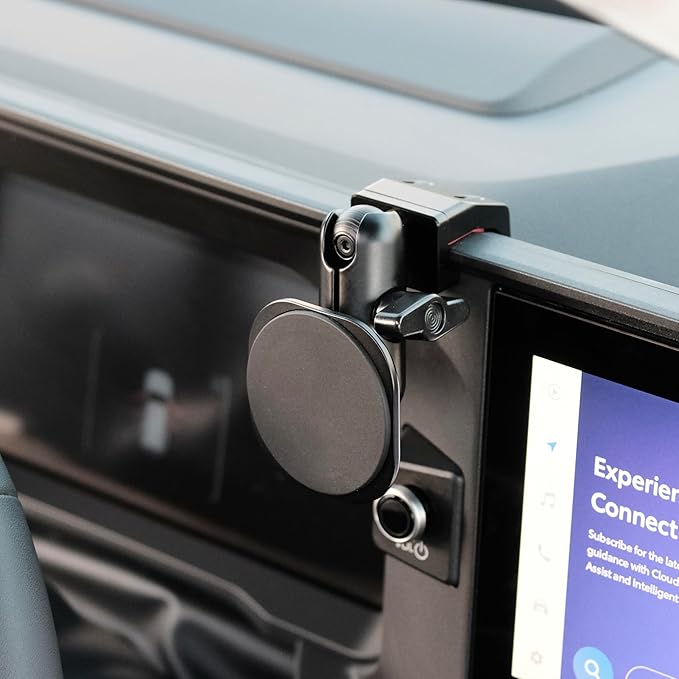 Offroam Non-Charging Phone Mount Made for MagSafe and Made for Toyota Land Cruiser 250 2024-2026, Aluminum, Dashboard Mounting, 360-Degree Adjustable, High Strength Magnets