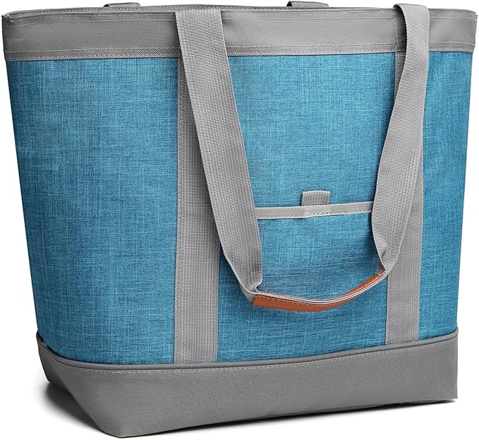 Insulated Cooler Bag Reusable Grocery Tote Bags Transport Large Lunch Box for Women