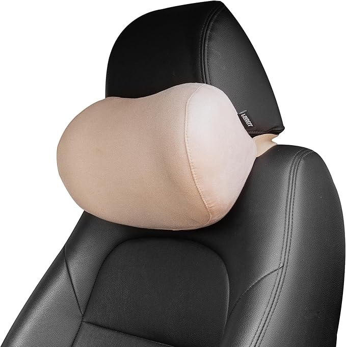 Car Neck Pillow for Driving - Ultra-Soft C-Shaped Neck Pillow for Car, Cloud-Like Comfort & Neck Support for Car Seat, Perfect for Long Drives & Road Trips
