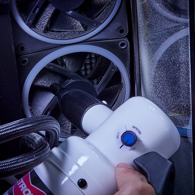METROVAC Electric Duster with Variable Speed Control - ED-500V, Powerful Computer Blower/Cleaner