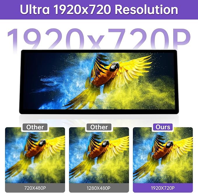 NINETOM 2025 Upgraded 12.3" Ultra-Narrow Touchscreen Wireless CarPlay Android Auto Receiver Compatible with BMW 3/4 Series F30/F31/F32/F33/F34/F36 (2012–2016), for NBT System