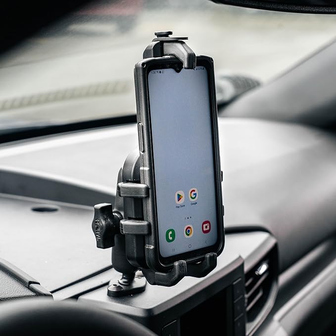 RAM MOUNTS Quick-Grip Pro Phone Holder with B-Size (1") Ball RAM-HOL-PD5BU