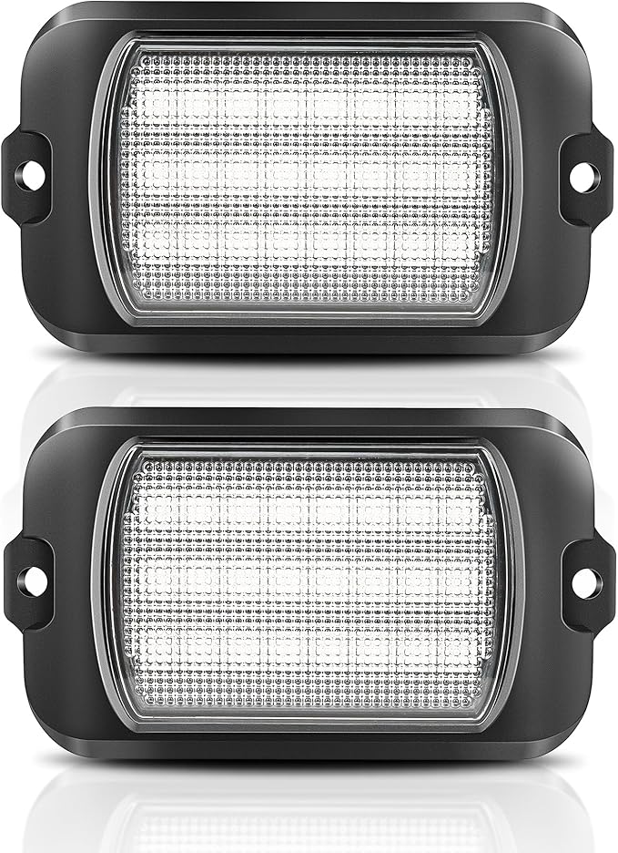 MICTUNING Q1+ MAX Ultra-Bright RGB Rock Lights - 2 Pods (Not inlcude Controller)