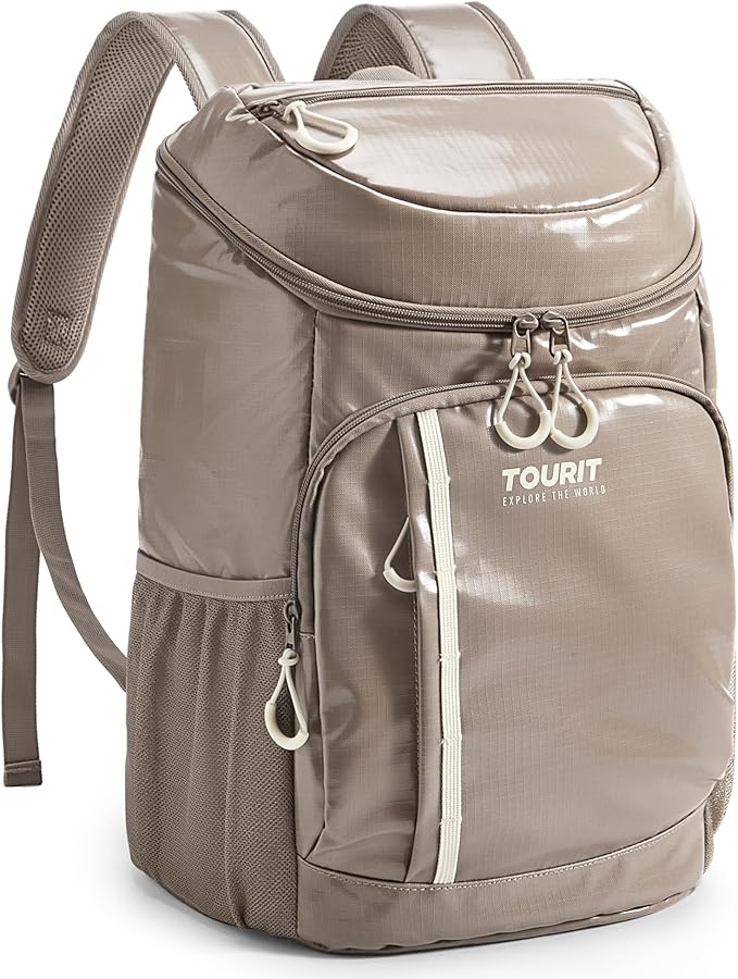 TOURIT Cooler Backpack 30 Cans Lightweight Insulated Backpack Cooler Leak-Proof for Men and Women