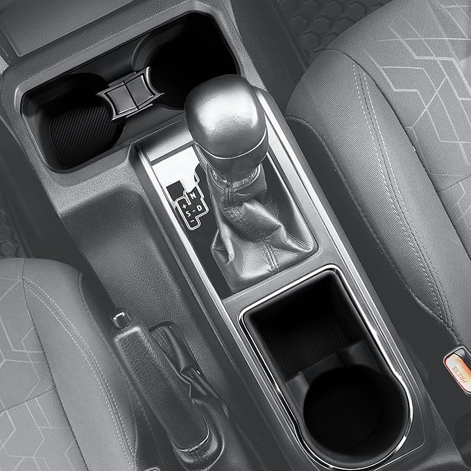 Interior Silicone Liner Insert Custom Fit for Tacoma 2016-2023, Silicone Organizer Tray for Tacoma Gen 3rd Crew Cab only - Fully Covered - for Tacoma Accessories