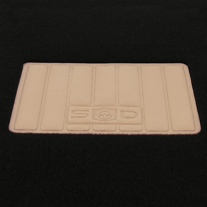 Universal Car Mats Rubber Edge Carpet Beige Non-Slip Washable Mats Front 45 x 65 cm Rear 44 x 33 cm