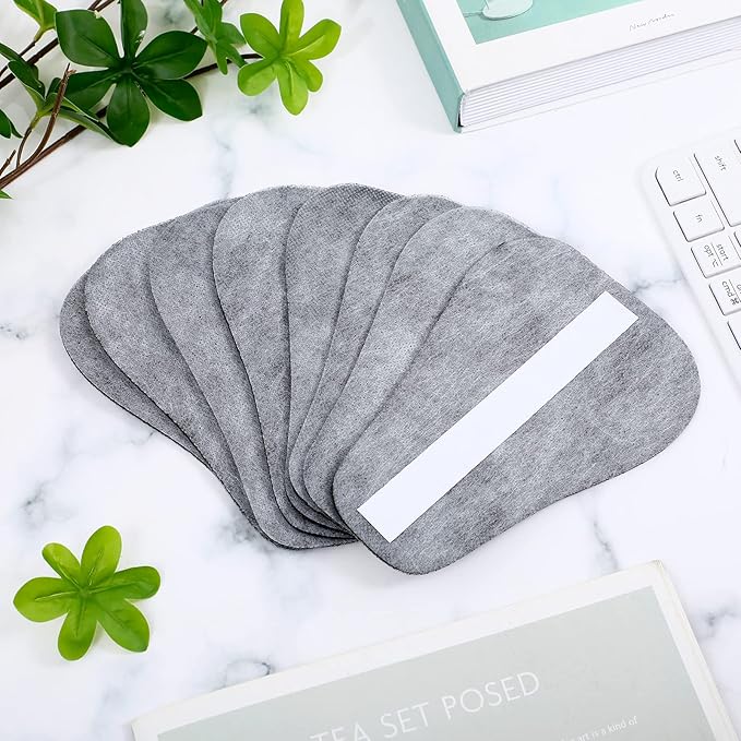 Jutom 8 Pcs Charcoal Underwear Flatulence Pads Deodorizer Women Men High Absorption Charcoal Pad Flatulence Filtering Absorb Odor Unpleasant Smells for Adults Home Car Pet Bathroom Basement(Gray)