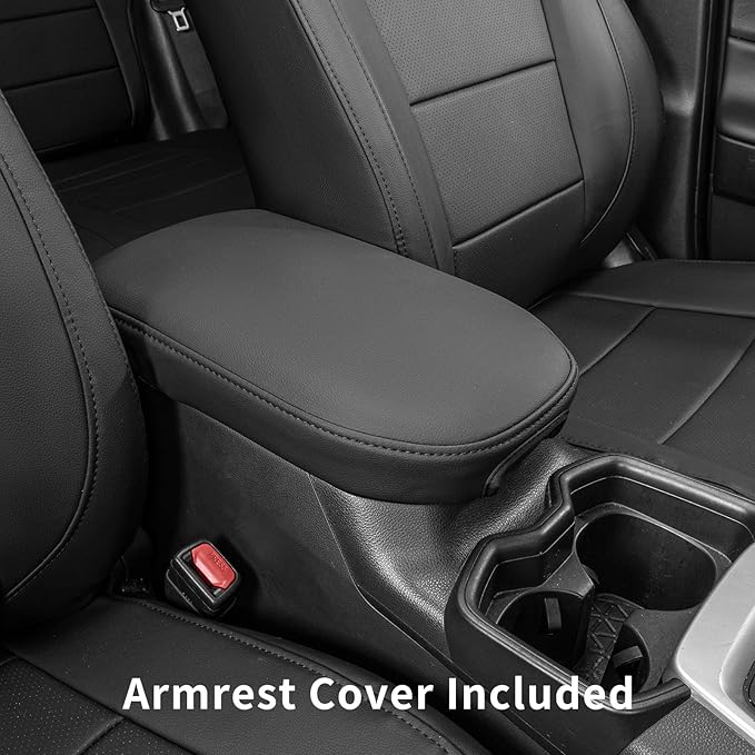 coverdream 2026 Rav4 Seat Covers Custom Fit for 2026 Toyota Rav4 Hybrid (LE,XLE Premium) SUV,Full Set Luxury Waterproof Leather Car Seat Protector