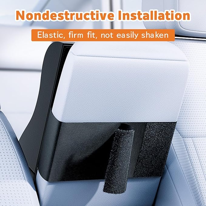 Car Center Console Cover, Upgraded Memory Foam Car Armrest Cushion with Cup Holder, Ergonomic Design, Waterproof Middle Console Cover Arm Rest Box Pad Car Interior Accessories for Most Vehicles