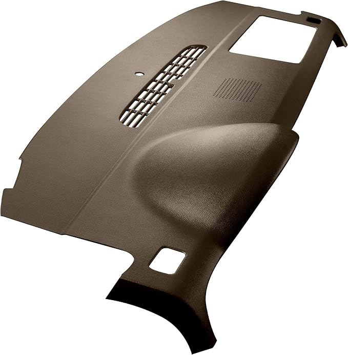 DashSkin Dash Cover Compatible with 2007-2014 Chevy Tahoe Suburban Avalanche & GMC Yukon & Yukon XL with Dash Speaker in Cashmere - Hard Molded Plastic Dashboard Cap