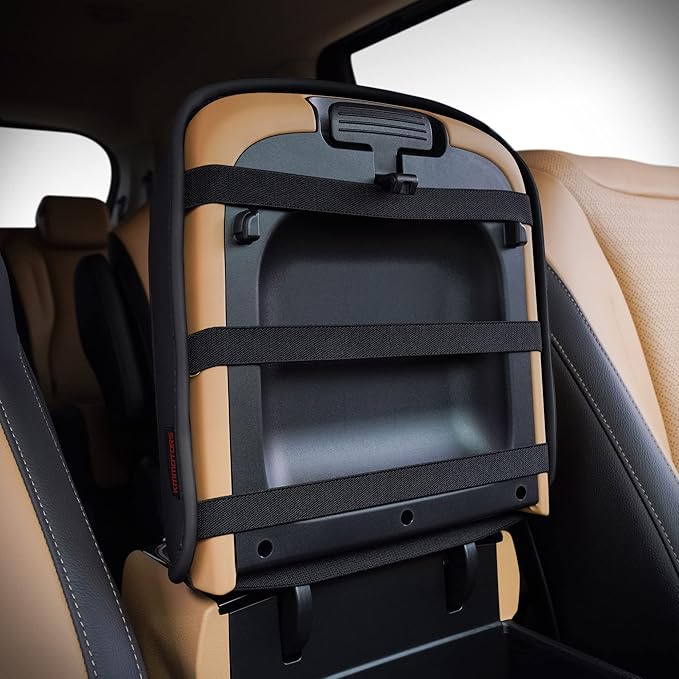 KMMOTORS Carnival KA4 2020-2025 Center Console Cover, Armrest Cushion, Console Protector, Carnival Accessories(Carnival KA4, Black)