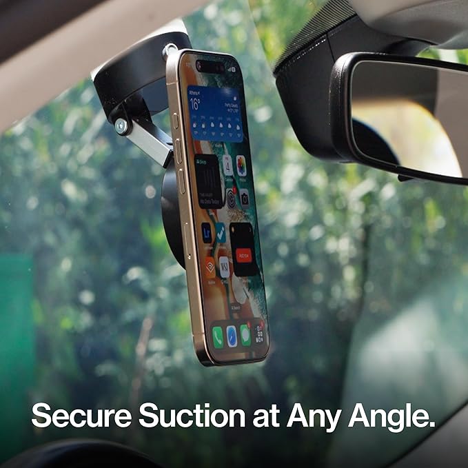 Statik HyperMount (Gen 2) Phone Mount, Magnetic Phone Holder, Car Mount for Phone Works on Smooth & Lightly Textured Surfaces, iPhone, Samsung, and Android Compatible, 5 Pack