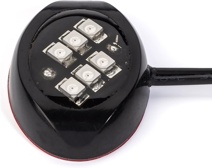 Oznium LED Modules (Round Black, Blue LED)