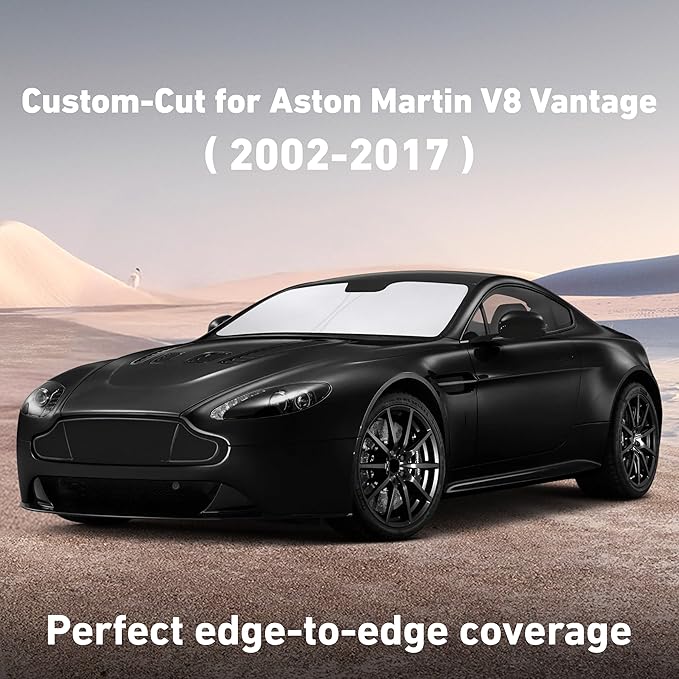 Econour Windshield Sunshade for Aston Martin DBX, DBX707 2021-2022, 2023, 2024 Sun Visor for Front Window Sun Shade Cover, UV Blocker & Protector, Car Accessories