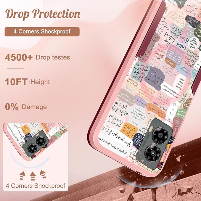 for Moto G 5G 2024 Case - Compatible with MagSafe Women Girls Cute Magnetic Protective Phone Cover Girly Kawaii Unique Pretty Heavy Duty Shockproof Design for Motorola Moto G 5G 2024 Cases