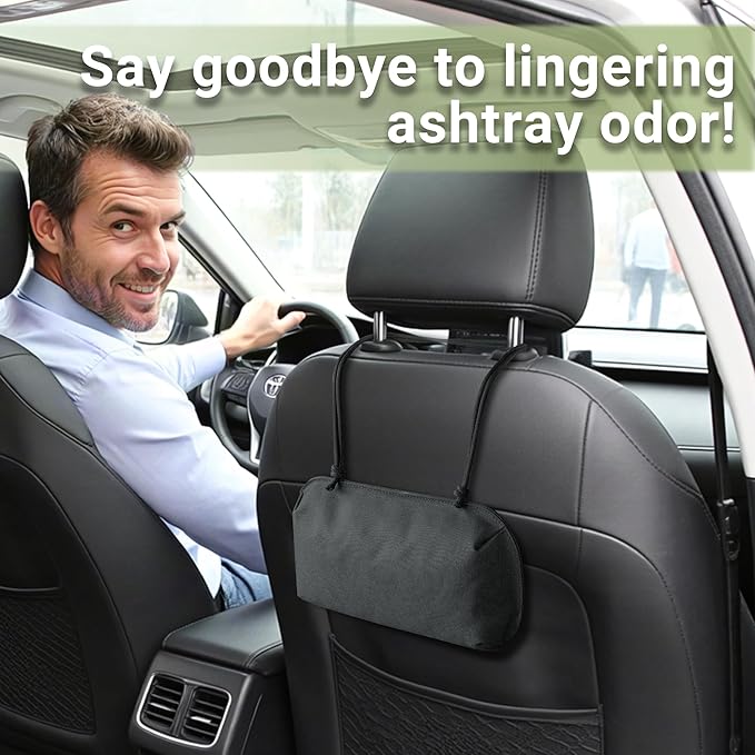 Yuoyar Bamboo Charcoal Air Purifying Bag, Activated Car Deodorizer for Odor Eliminator, Car Air Freshener (Large)