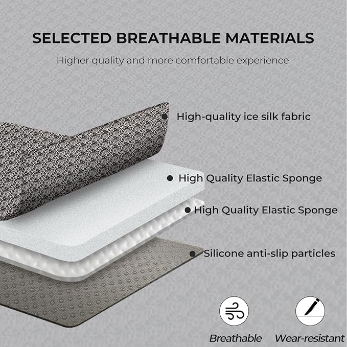 2pcs All-Season Car Seat Wraps Grey - Breathable Car Seat Covers with Anti Slip Bottom - Durable Auto Seat Cushions Universal Fit for Vehicles Cars SUV Trucks Front Seats