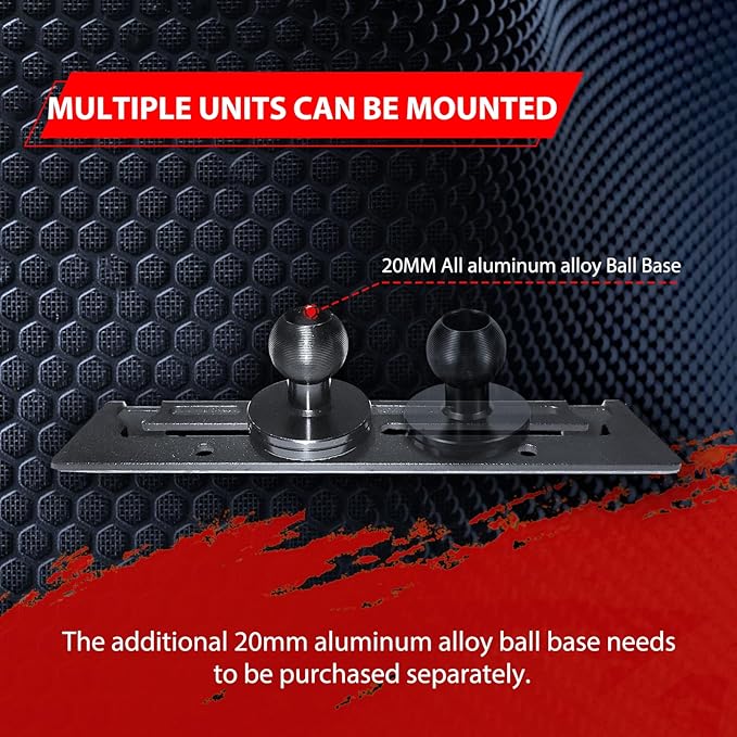 WXRYLYN 2018 RAM Dash Mount Phone Holder for 2013-2018 Truck Ram 1500 2500 3500 Metal Dash Platform Phone Mount Phone Holder R am Cell Phone Mount