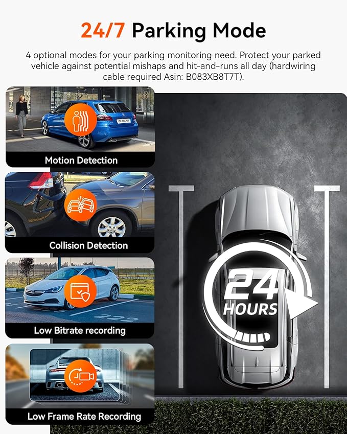 Vantrue N2X 2.7K Dash Cam Front and Inside, 5G WiFi Dual Dash Camera for Car with HDR IR Night Vision, STARVIS 2, GPS, 2.5K/60FPS, G-Sensor, 24/7 Parking Mode, Voice Control (Renewed)