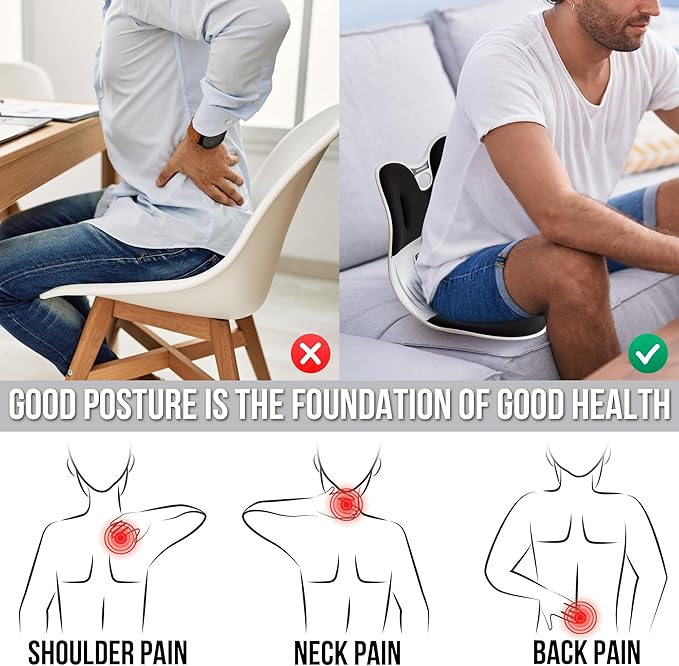 Lumbar Support Posture Corrector Chair for Kids – Size S Childrens Ergonomic Back Support Chair for Posture Correction – Portable Lumbar Support Posture Corrector Chair for Teens