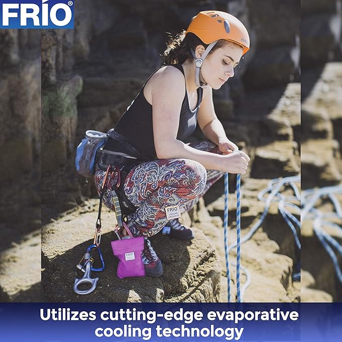 FRIO Cooling Wallet - Insulin Cooler for 45+ Hours of Stress Free On The Go - Purple - Small