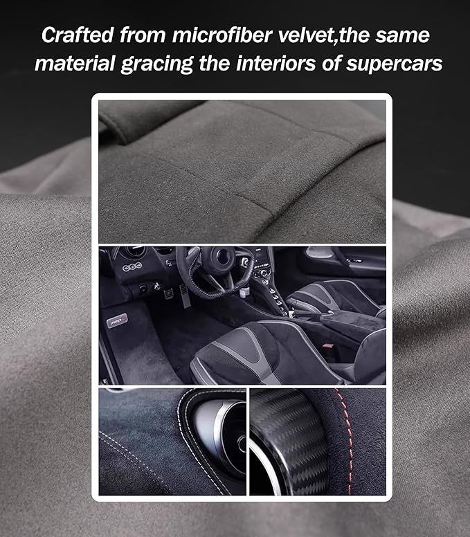2pcs Car Neck Pillow for headrests,Support Drive Seats Head Cushion Pillows,Microfiber Velvet,Plant-Based Polyester,Thickness & Height Adjustable,11.8x7.5,Inner Liner fillable(Orange Brown)