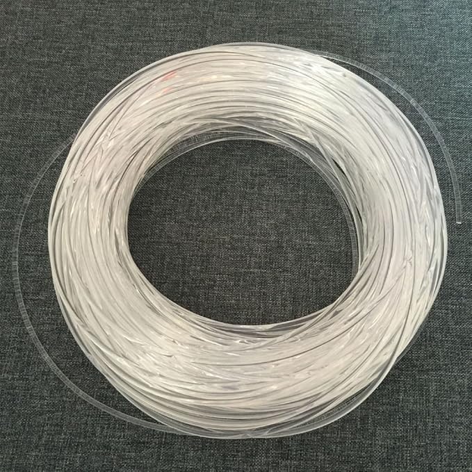 Raysell 2mm 32ft/10meters Length Car Home LED Lighting Decoration PMMA Side Glow Fiber Optic Cable DIY