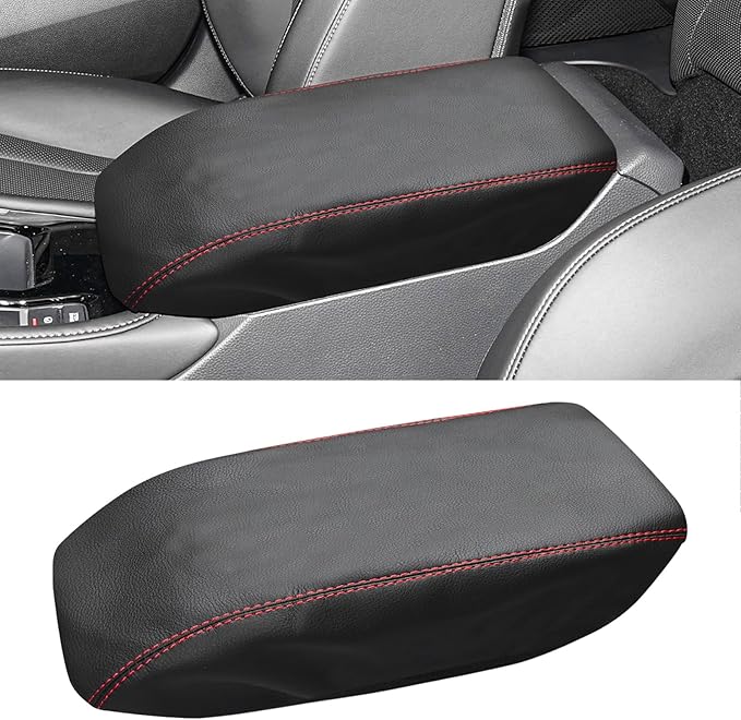 Compatible with Center Console Armrest Cover for Honda Accord 2023 2024 2025 Leather Arm Rest Storage Box Lids Cushion Protector Pad