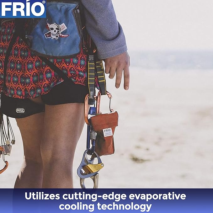 FRIO Cooling Wallet - Insulin Cooler for 45+ Hours of Stress Free On The Go - Red Mini