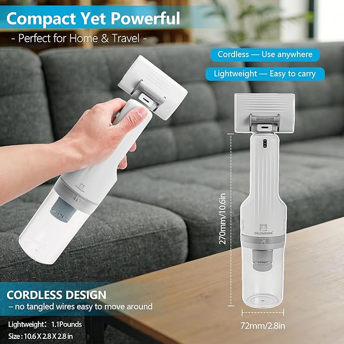 Deshedding Brush with Vacuum Suction, 5-in-1 Pet Hair Removal Tool for Dogs Cats, Cordless Undercoat Rake Removes Loose Hair, 9Kpa Pet Vacuum Cleaner for Furniture Carpet, Washable