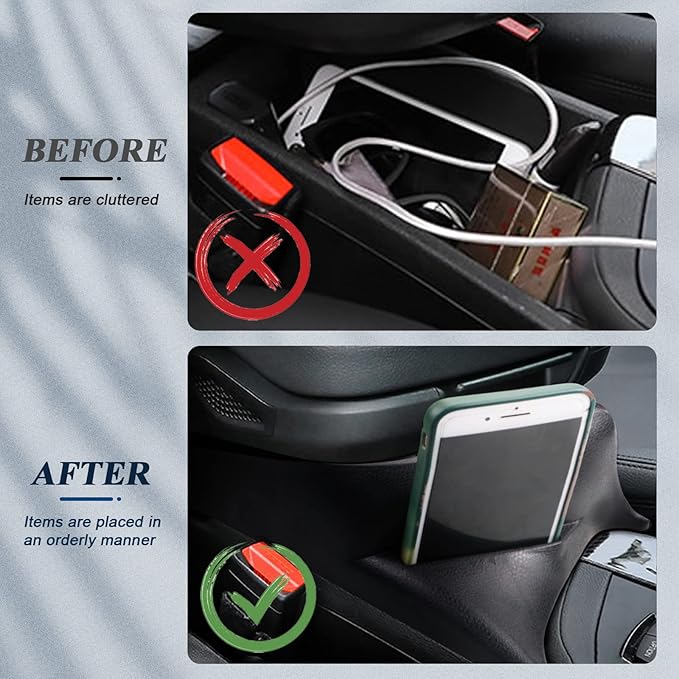 BIBIBO for BMW X1 F48 Accessories,Center Console Organizer Tray Fit for 2016-2022 BMW X1 F48 /2019-2023 X2 F39 Insert Armrest Storage Box Accessories,ABS Material, Accessories for BMW x1