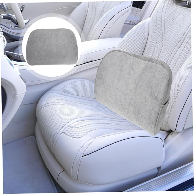 Alipis Back Pillow Lumbar Support Memory Foam Seat Cushion Car Seats Pad for Tailbone Pain Relief