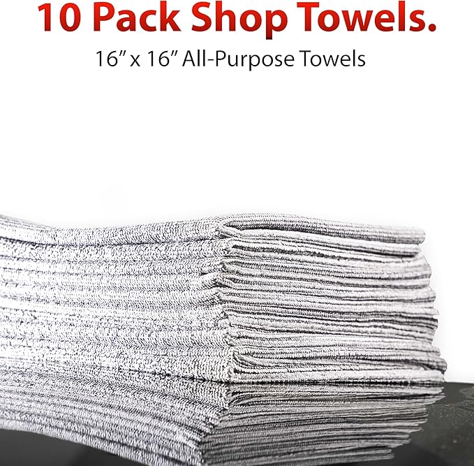 Adam's Polishes Shop Towels (10-Pack)