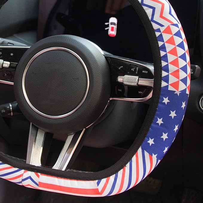 Steering Wheel Cover for Women Universal Steering Wheel Covers Protector Car Accessories for Car 15 inch