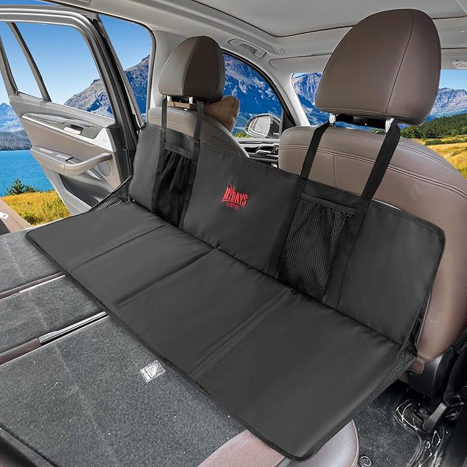 MYDAYS Car Rear Seat Mattress Extension Plate, Portable Air Mattresses Extenders for Sleeping, Increase Travel Trunk Bed Space for Car/SUV Camping