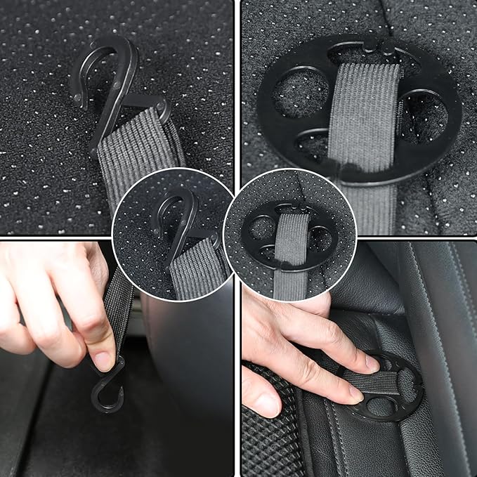 Car Seat Cushion for Car Seat Driver - Comfortable Memory Foam Car Seat Pad for Butt Pain & Back Pain Relief - Universal for Most Seats in Cars, SUVs, Trucks, Etc.